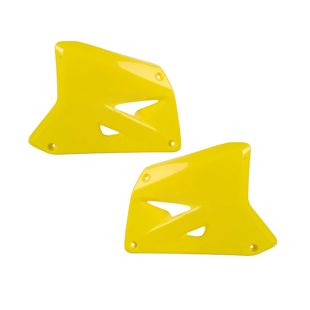 Polisport Rad Radiator Scoops Tank Panels For Suzuki RM 85 OEM Color Yellow RM 01 2002-2018